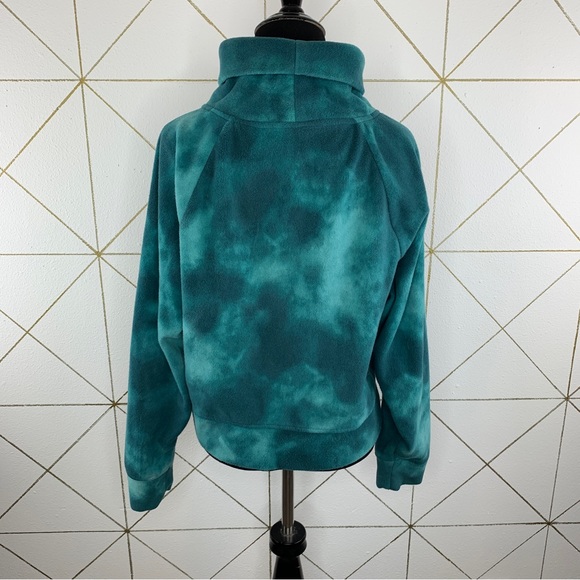 Old Navy Go Warm Tie Dye Tunnel Neck Terry Sweatshirt Size Medium - Picture 2 of 9